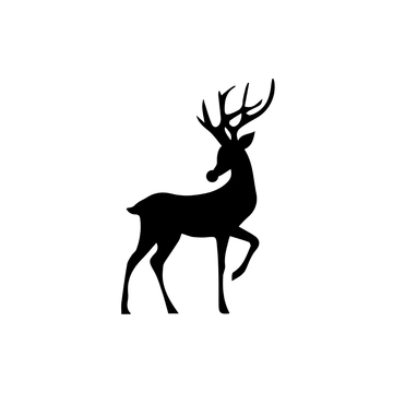 Free Reindeer Silhouette Clipart to Edit Online Free Reindeer Silhouette Clipart to Edit Online