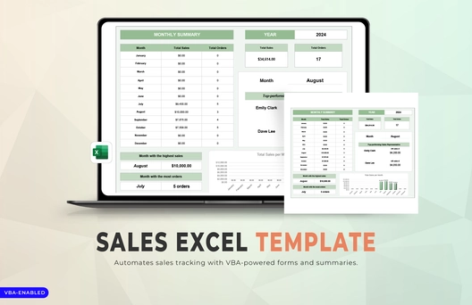 Sales Excel Template
