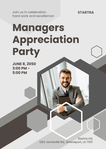 Free Digital Appreciation Invitation Template to Edit Online