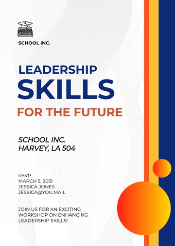 Free Educational Workshop Invitation Template to Edit Online