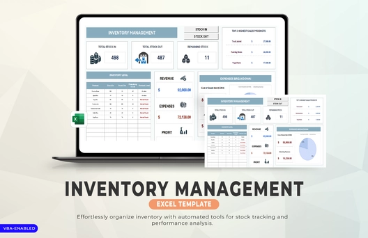 Inventory Management Excel Template