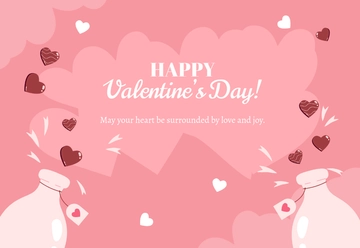 Valentine's Day Card Design Template - Edit Online & Download