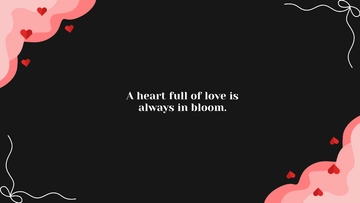 Happy Valentine's Day Black Background Template - Download | Template.net