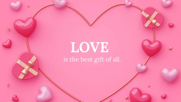 Valentine's Day Background Desktop Template - Edit Online & Download