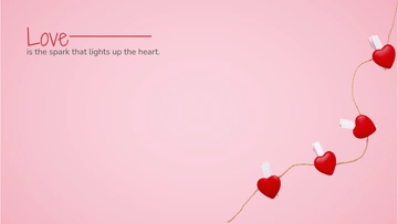 Valentine's Day Teams Background Template - Edit Online & Download