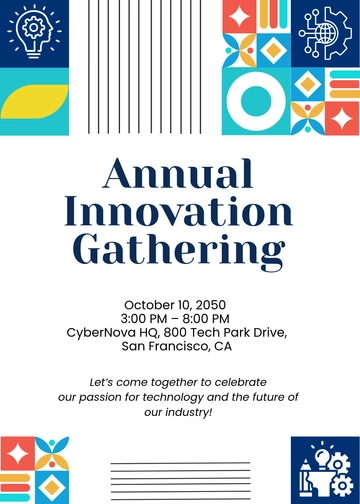Creative IT Company Event Invitation Template - Download | Template.net