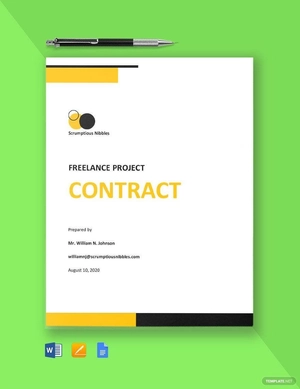 Freelance Project Contract Template