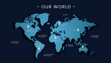 World Map Background Template - Edit Online & Download