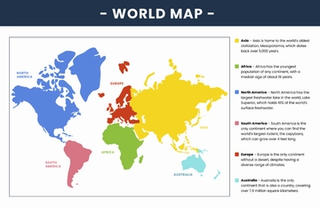 Editable World Map Template - Edit Online & Download