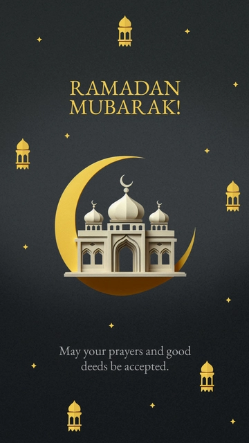 Ramadan Wallpaper Template - Edit Online & Download