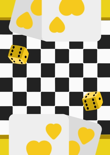 Black %26 Yellow Background Game Night Invitation Template - Edit Online & Download
