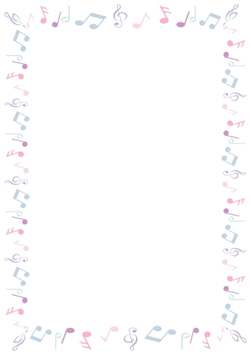 Music Note Border Template - Edit Online & Download