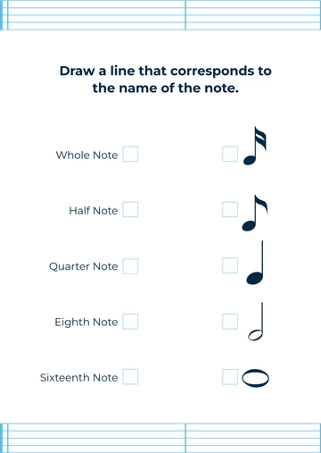 Printable Music Note Template - Edit Online & Download