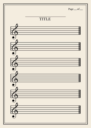 Music Note Worksheet Template - Edit Online & Download