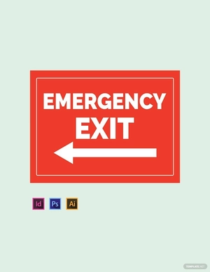 Emergency Sign Template