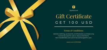 DIY Gift Certificate with Logo Design Template - Edit Online & Download