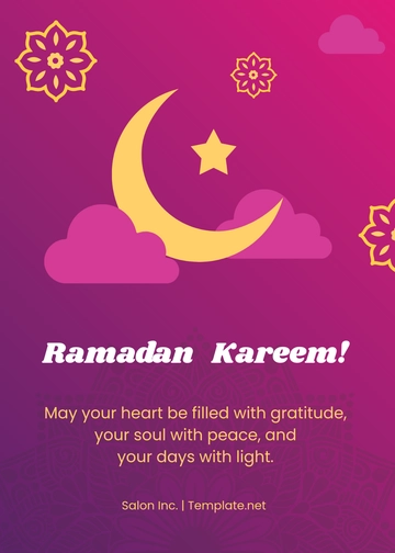 Printable Ramadan Wishes Template - Edit Online & Download