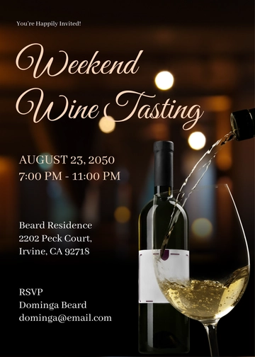 Burgundy Wine Tasting Invitation Template - Edit Online & Download Burgundy Wine Tasting Invitation Template - Edit Online & Download