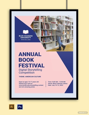 University Competition Poster Template