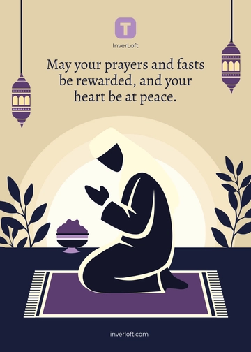 Ramadan Wishes Design Template - Edit Online & Download