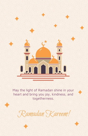 Modern Ramadan Poster for School Template - Edit Online & Download