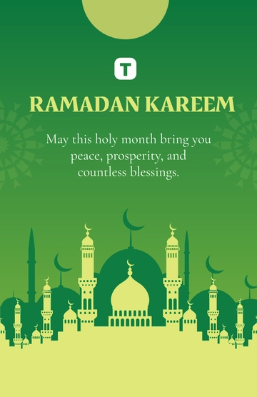 Midnight Ramadan Poster Template - Edit Online & Download