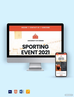 Basic University Newsletter Template