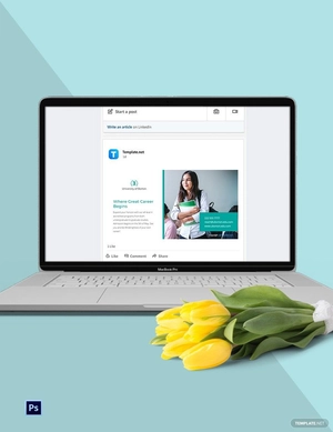 University LinkedIn Post Template