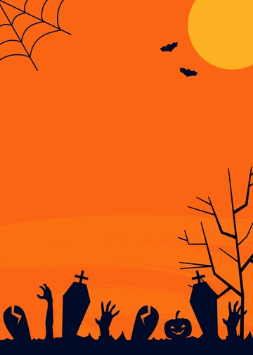 Spooky Background Movie Night Invitation Template - Edit Online & Download