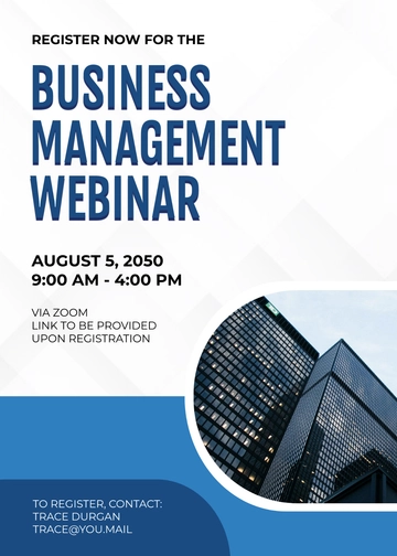 Webinar Registration Invitation Template - Edit Online & Download