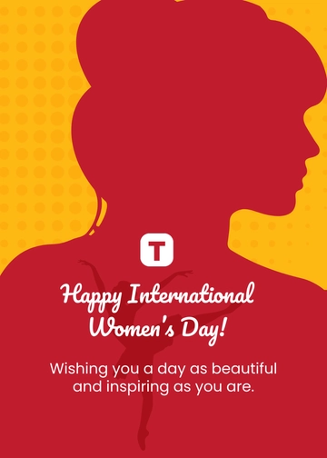 Women's Day Greeting Card Background Template - Edit Online & Download Women's Day Greeting Card Background Template - Edit Online & Download