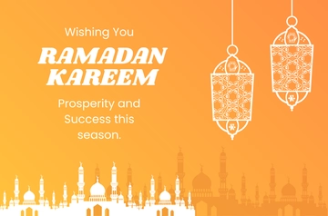 Ramadan Banner for Business Template - Edit Online & Download