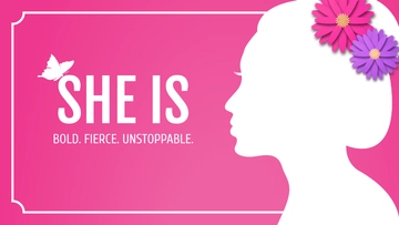 International Women's Day Minimalist Background Template - Edit Online & Download International Women's Day Minimalist Background Template - Edit Online & Download