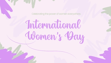 Women's Day Calligraphy Background Template - Edit Online & Download Women's Day Calligraphy Background Template - Edit Online & Download