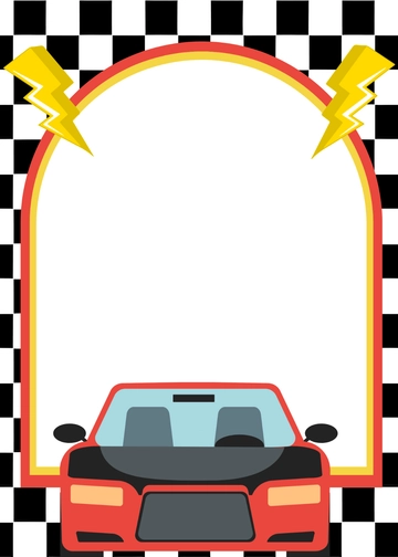 Super Cool Background Car Invitation Template - Edit Online & Download