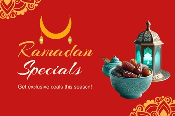 Ramadan Ad Banner Template - Edit Online & Download