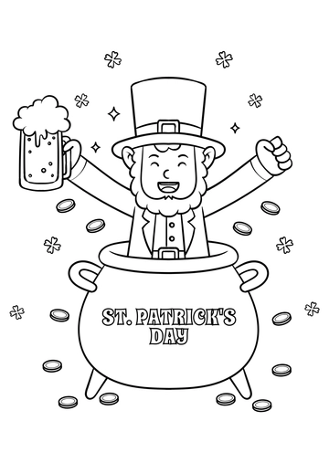 St. Patrick's Day Cartoon Drawing Template - Edit Online & Download St. Patrick's Day Cartoon Drawing Template - Edit Online & Download