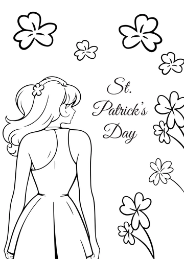 Beautiful St. Patrick's Day Drawing Template - Edit Online & Download Beautiful St. Patrick's Day Drawing Template - Edit Online & Download