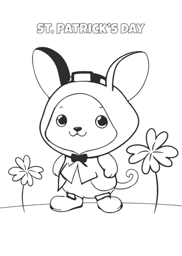 Cute St. Patrick's Day Drawing Template - Edit Online & Download Cute St. Patrick's Day Drawing Template - Edit Online & Download