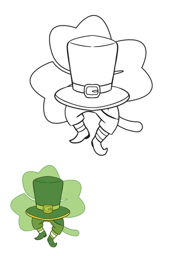 St. Patrick's Day Color Drawing Template - Edit Online & Download St. Patrick's Day Color Drawing Template - Edit Online & Download