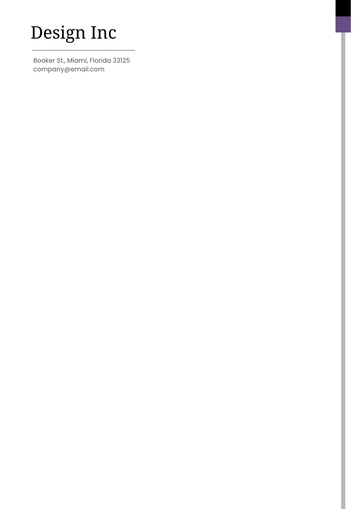 Agency Letterhead Template | Template.net