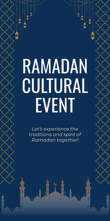 Ramadan Cultural Event Banner Template - Download | Template.net