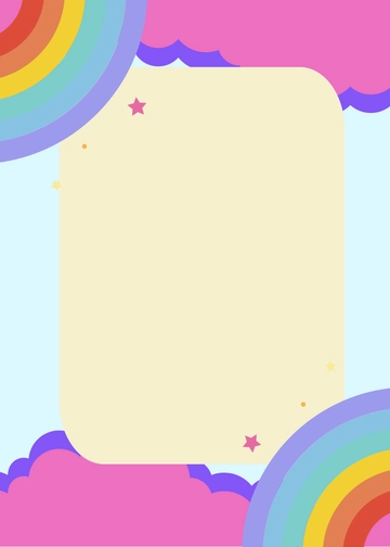 Colorful Fairy Tale Background Invitation Template - Edit Online & Download