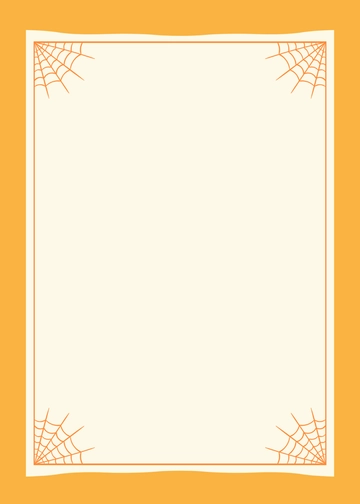 Halloween Border Night Invitation Template - Edit Online & Download