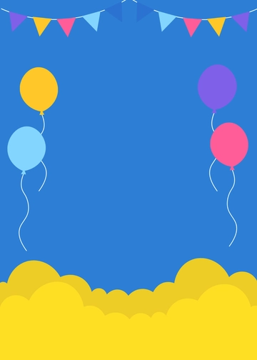 Kids Birthday Background Invitation Template - Edit Online & Download