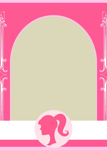 Barbie Inspired Background Invitation Template - Edit Online & Download