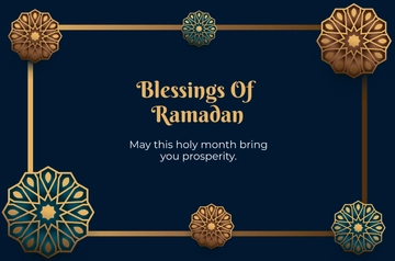 Graphic Ramadan Decoration Banner Template - Edit Online & Download