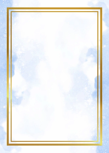 Watercolor Border Invitation Template - Edit Online & Download