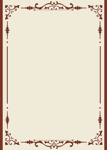 Autumn Regal Border Invitation Template - Edit Online & Download