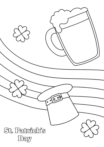 St. Patrick's Day Irish Party Drawing Template - Edit Online & Download St. Patrick's Day Irish Party Drawing Template - Edit Online & Download